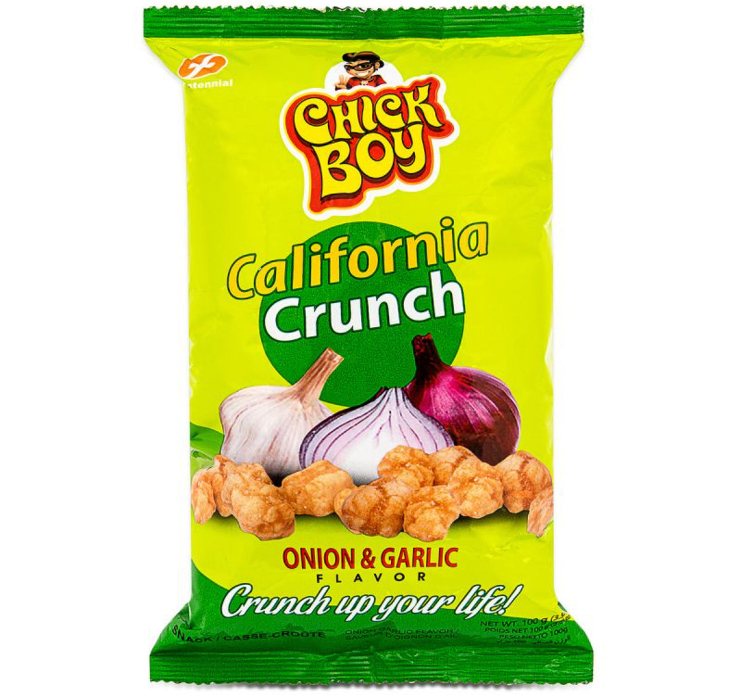Chick Boy California Crunch Onion & Garlic 100 g