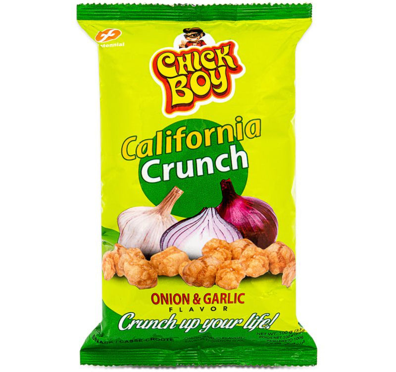 Chick Boy California Crunch Onion & Garlic 100 g