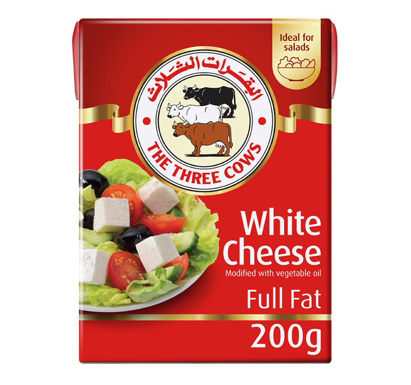 The Three Cows Full Fat White Cheese 200 g Lulu Hypermarket