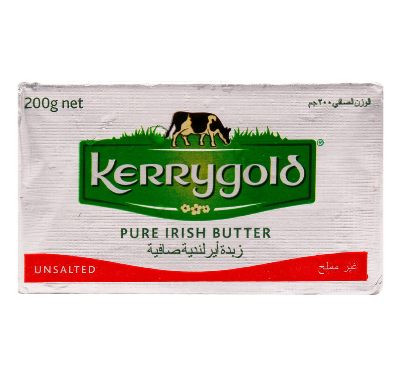 Kerrygold Pure Irish Unsalted Butter 200 g Lulu Hypermarket