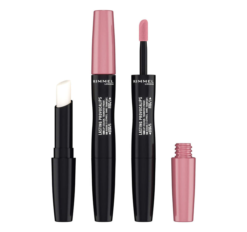 Rimmel London Lasting Provocalips Liquid Lipstick, 220 Come Up Roses, 2.2 ml