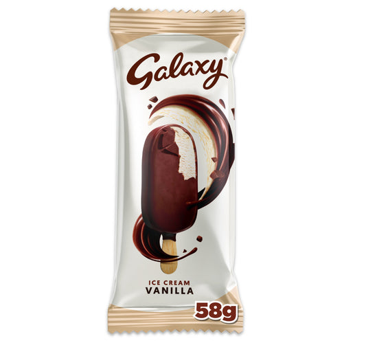 Galaxy Vanilla Ice Cream Stick 58 g Lulu Hypermarket