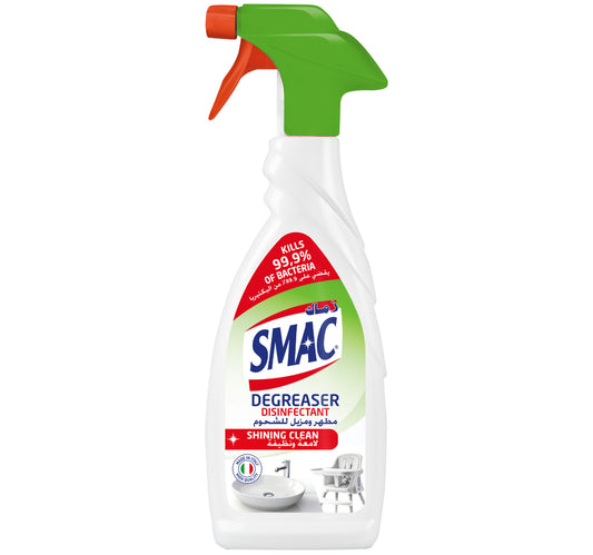 Smac Degreaser Disinfectant Shining Clean 650 ml