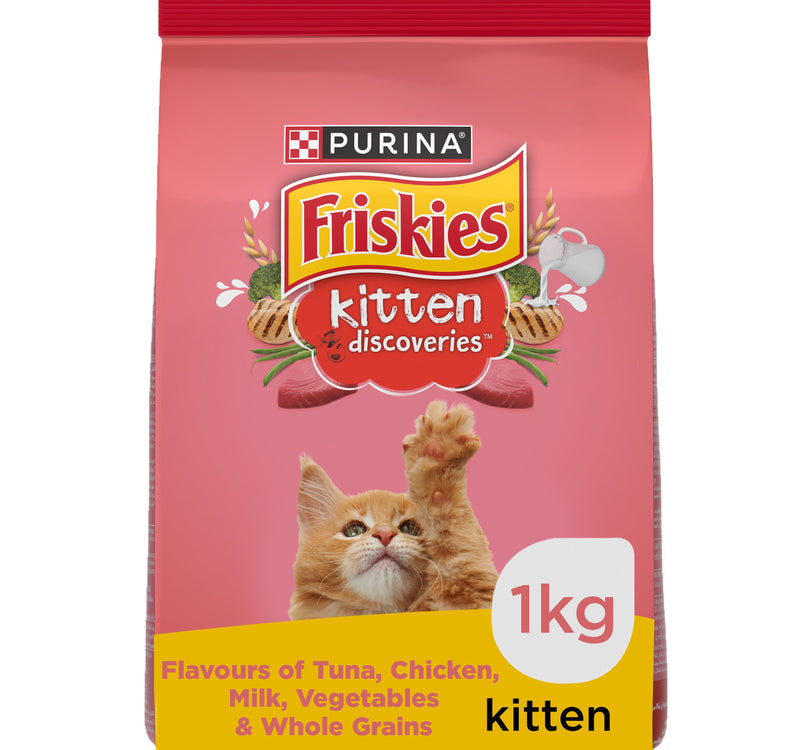 Purina Friskies Kitten Food Discovery Cat Food 1 kg