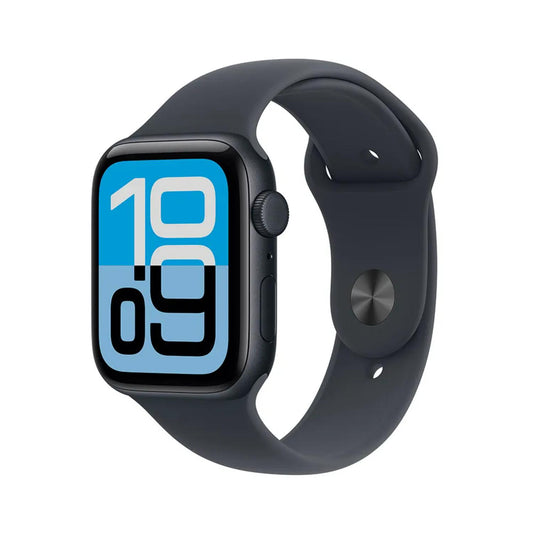 Apple Watch SE 3 GPS + Cellular Smartwatch, 40 mm Midnight Aluminium Case with Midnight Sport Band(M/L), MEPC4AF/A