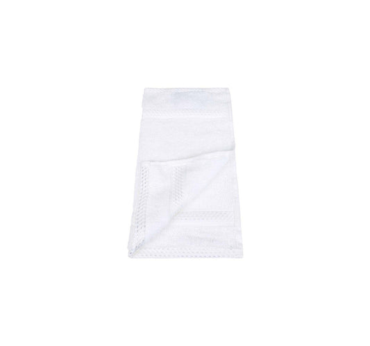 Laura Collection Face Towel, 30 x 30 cm, White