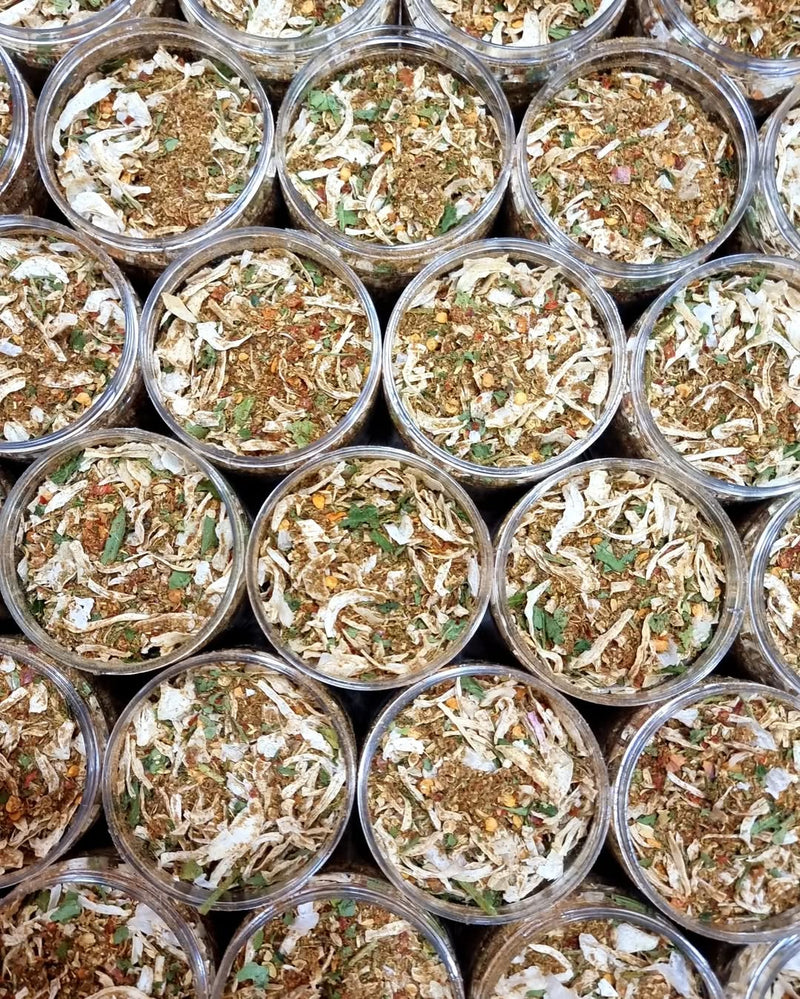 Onions with vegetables spice Shefs