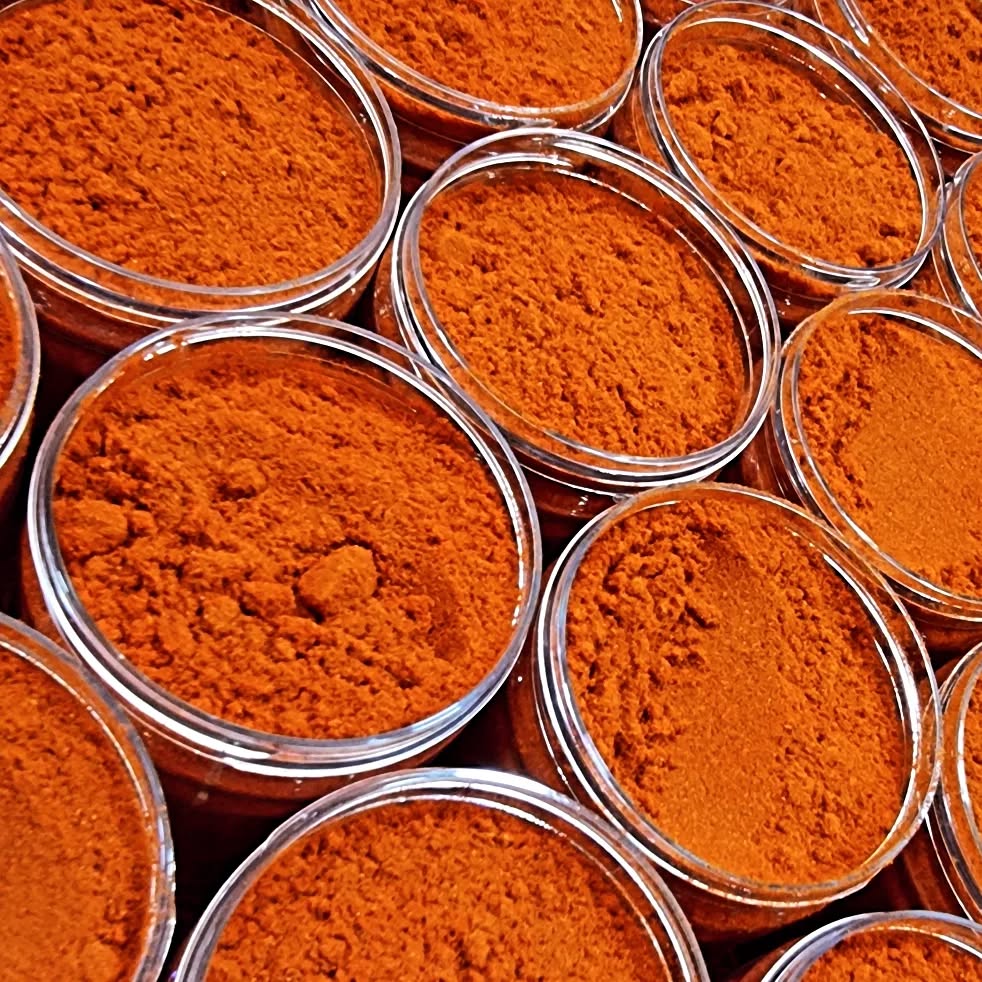 Red sweet pepper paprika spice Shefs