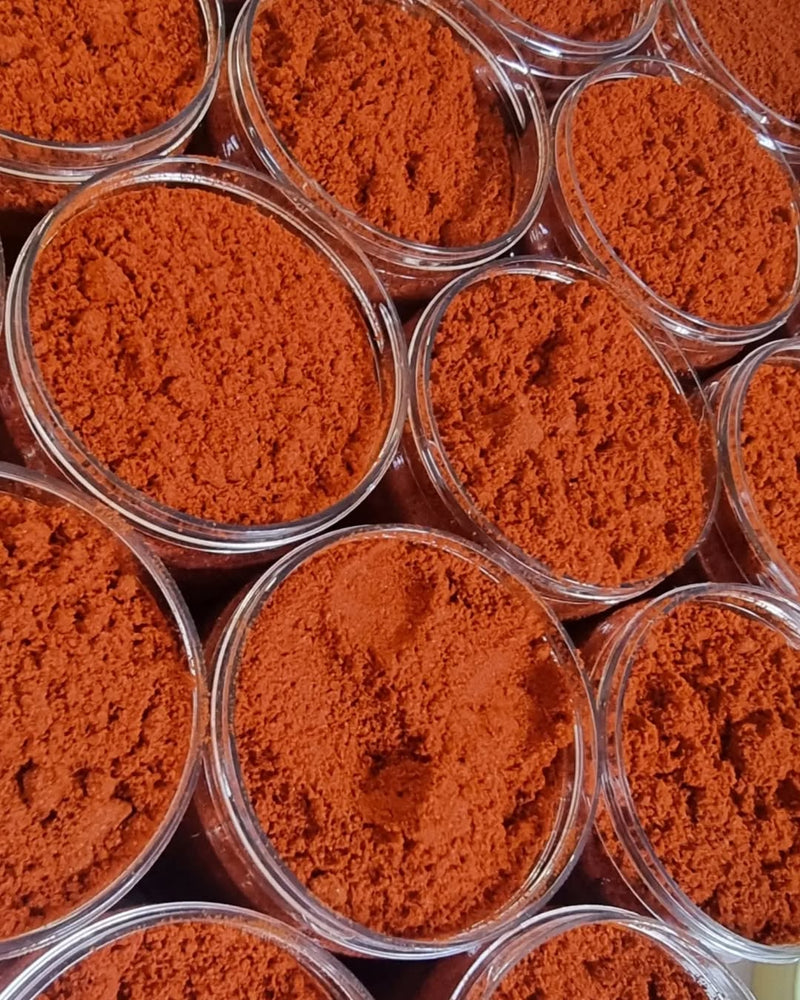 Red sweet pepper paprika spice Shefs