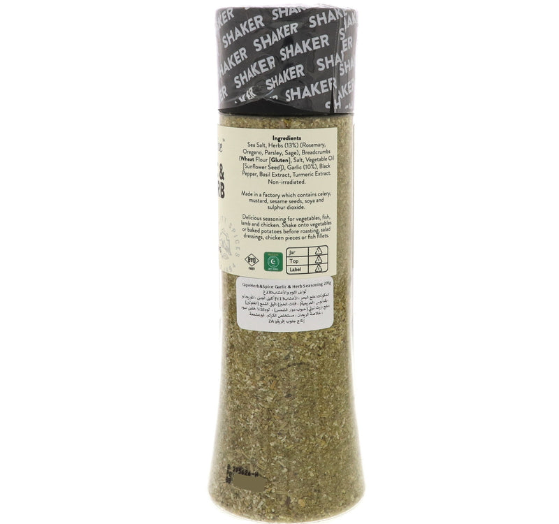 Cape Herb & Spice Garlic & Herb Shaker Seasoning 270 g