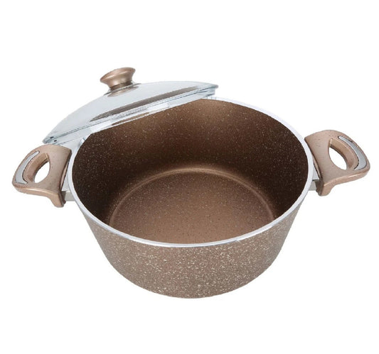 Chefline Granite Coating Aluminum Dutch Oven, 22 cm, C26G