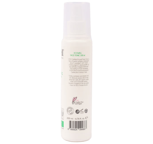 Ecowell Organic Chamomile Face Tonic 200 ml