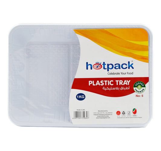 Hotpack Plastic Tray No:5 1 kg