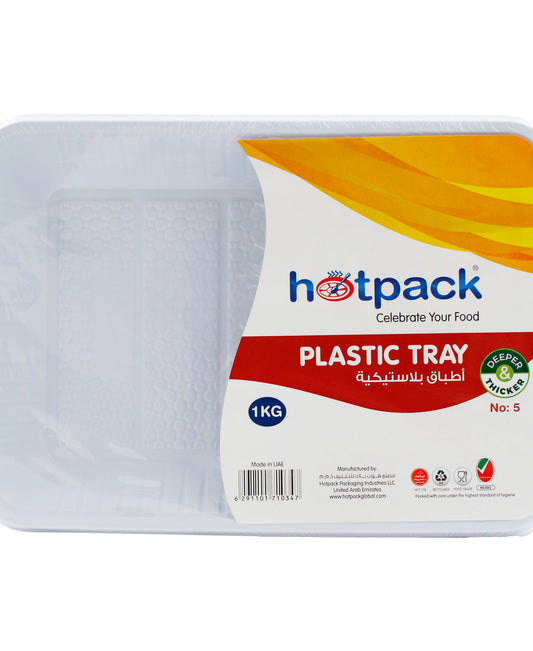 Hotpack Plastic Tray No:5 1 kg