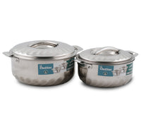Chefline Stainless Steel Hotpot Set, 2 Pcs, TRINITY1525