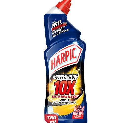 Harpic Citrus Power Plus 10X Most Powerful Toilet Cleaner 750 ml