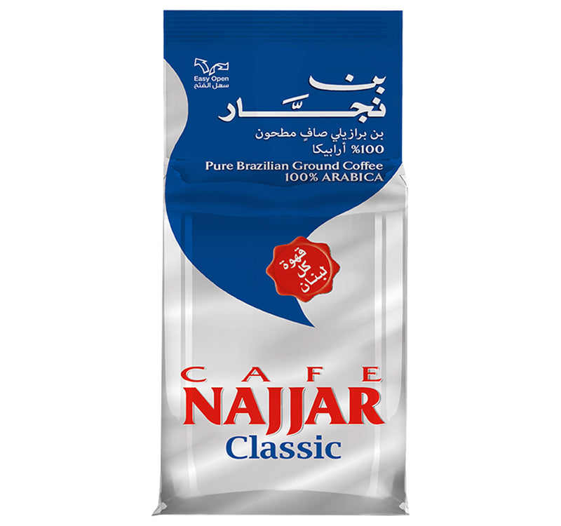 Cafe Najjar Classic Pure Brazilian Ground Coffee 200 g