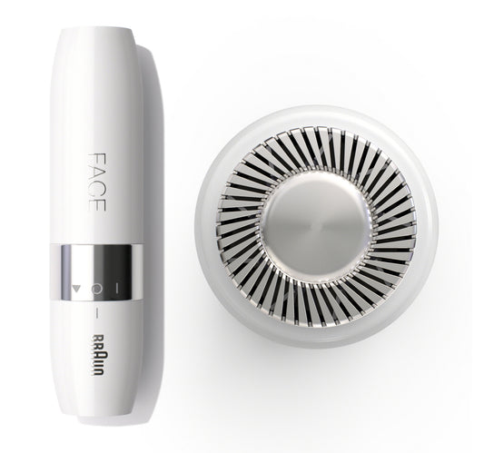 Braun Mini Face Hair Remover For Women Finishing Touch For Upper Lips White FS1000