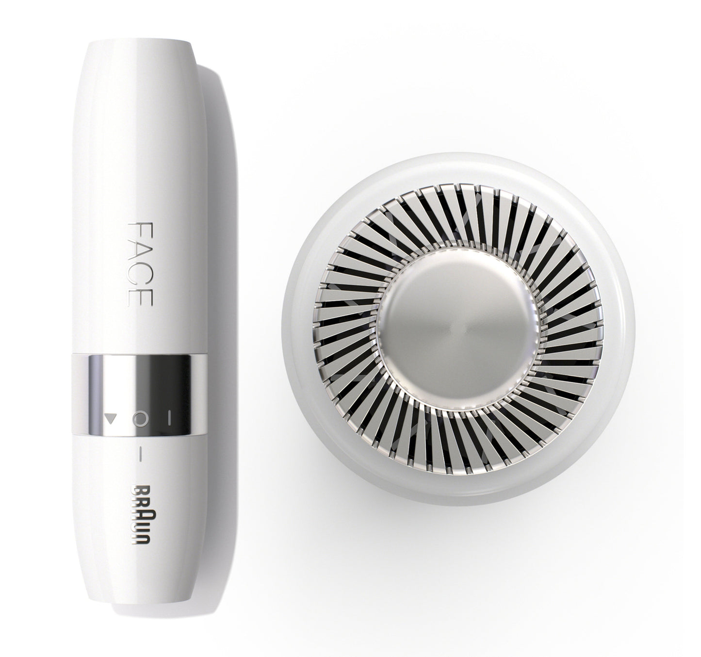 Braun Mini Face Hair Remover For Women Finishing Touch For Upper Lips White FS1000