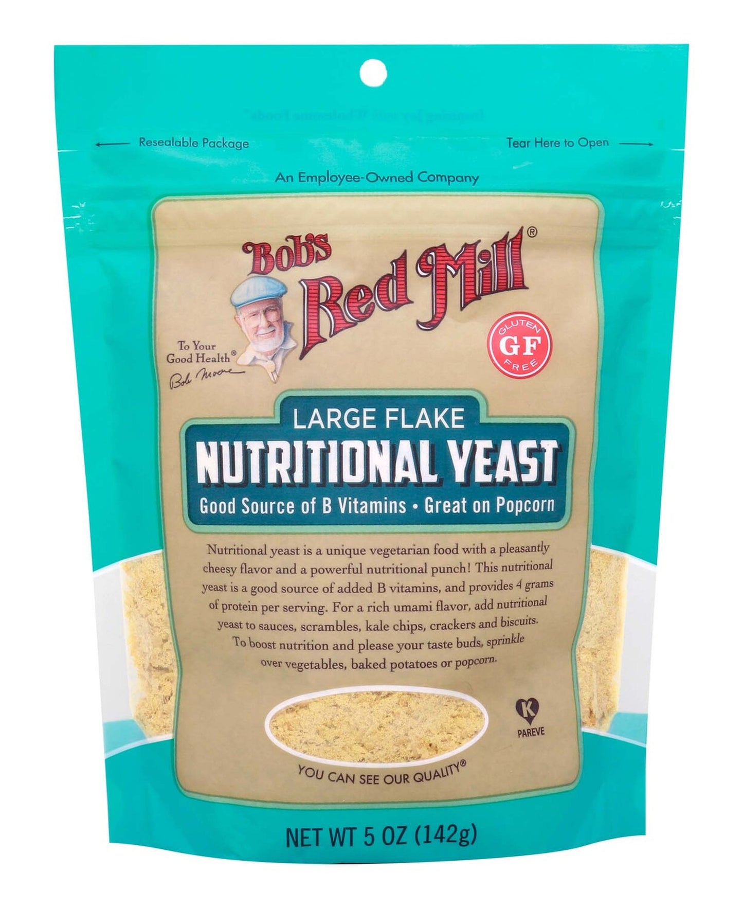 Bob's Red Mill Large Flake Nutritional Yeast 142 g Lulu Hypermarket