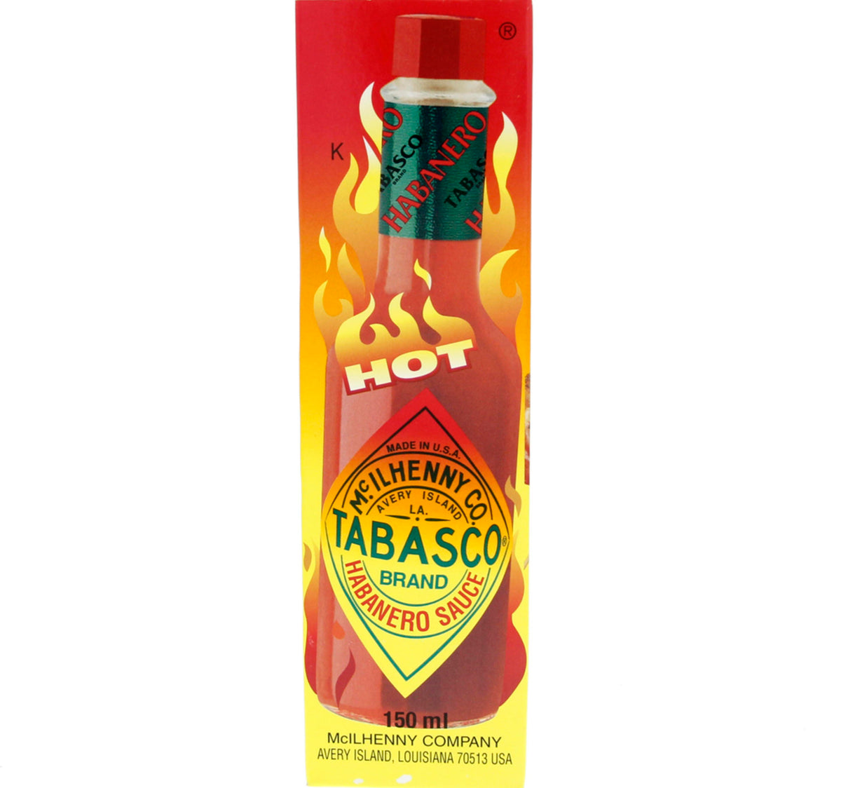 Tabasco Hot Habanero Sauce 150 ml
