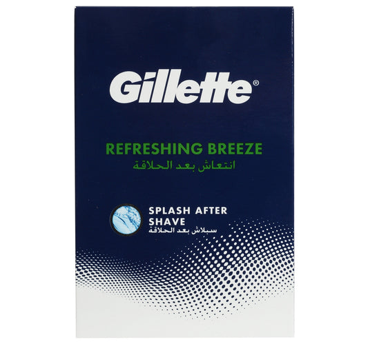 Gillette Refreshing Breeze After Shave Splash 100 ml