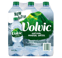 Volvic Natural Mineral Water 6 x 1.5 Litres