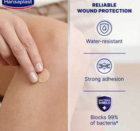 Hansaplast Universal Wound Plasters Water-Resistant 50 pcs
