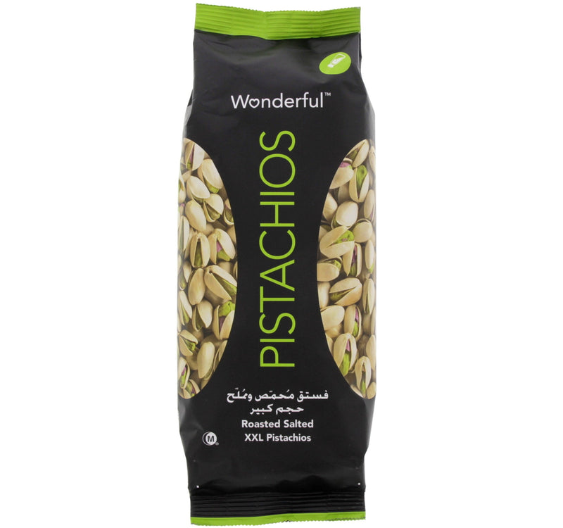Wonderful Roasted Salted XXL Pistachios 450 g Lulu Hypermarket