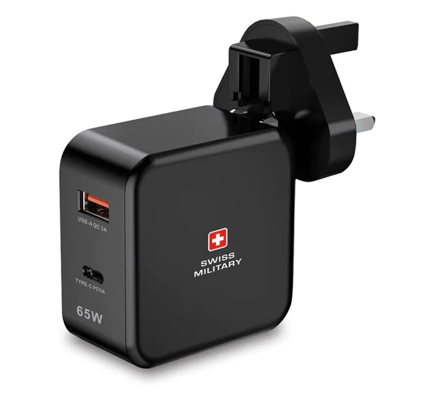 SM USB+TypC PD-Adaptr PH65W Bk
