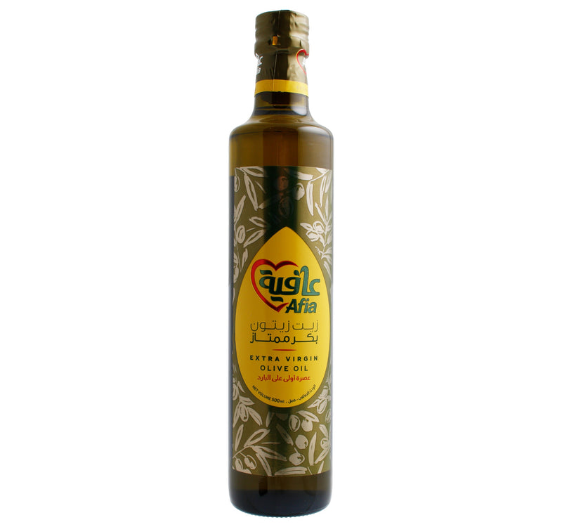 Afia Extra Virgin Olive Oil Cold Pressed 500 ml Lulu Hypermarket