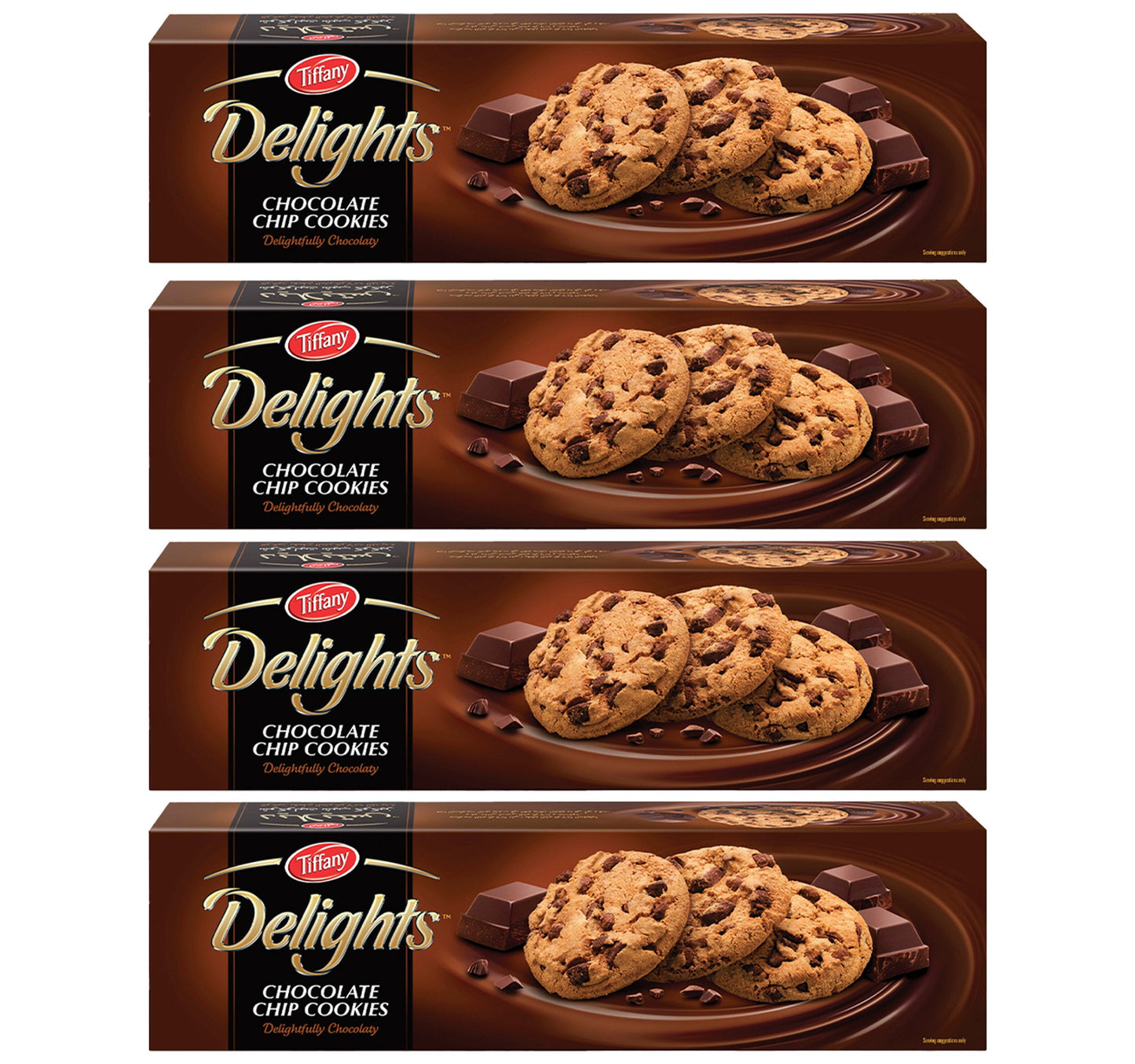 Tiffany Delights Chocolate Chip Cookies 4 x 90 g Lulu Hypermarket