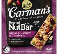 Carmans Almond Cashew & Cranberry & Nut Bar 5 x 35 g Lulu Hypermarket
