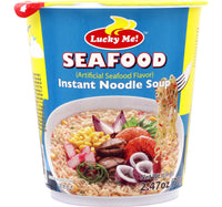 شوربة نودلز سريعة التحضير من Lucky Me Seafood 70 جم
