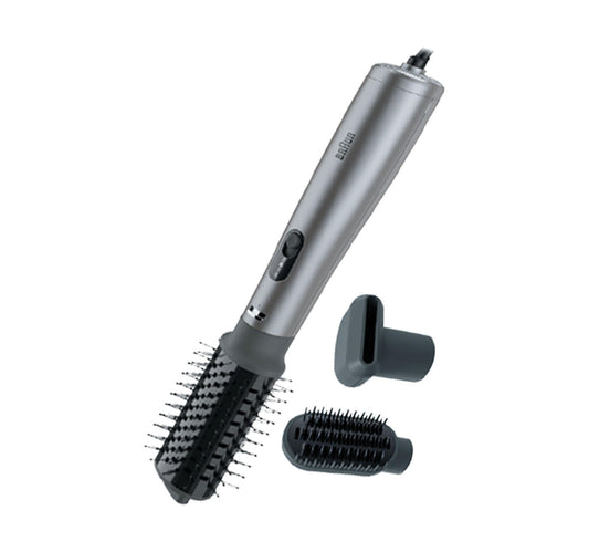 Braun Ionic Air Brush with 2 Attachments, 1000 W, Ionic Grey, S430SDE
