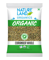 Natureland Organics Coriander Whole 200 g