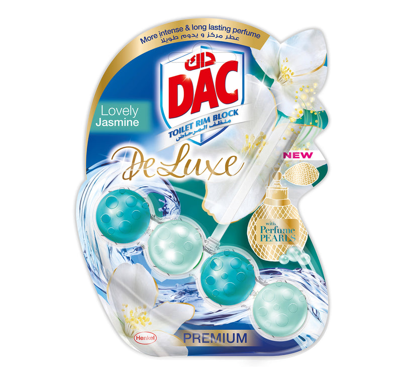 Dac Deluxe Lovey Jasmine Toilet Rim Block 50 g