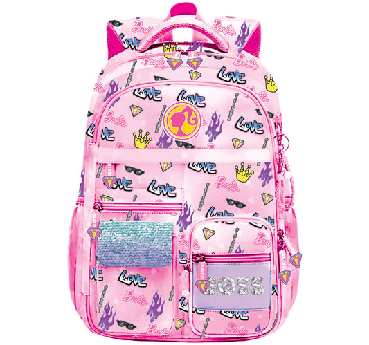 Barbie School Backpack 18 inch FKST32175