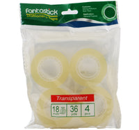 Fantastick Clear Tape 18 mm x 36 Yards