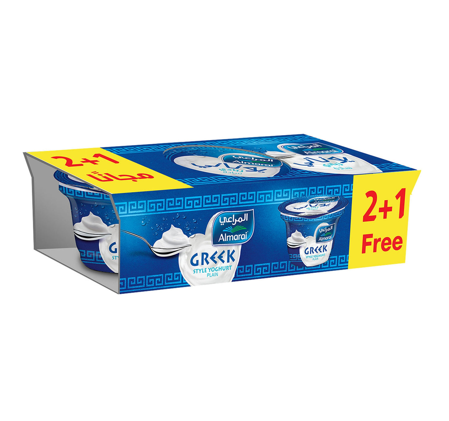 Almarai Plain Greek Yoghurt 150 g 2+1 Sultan Center