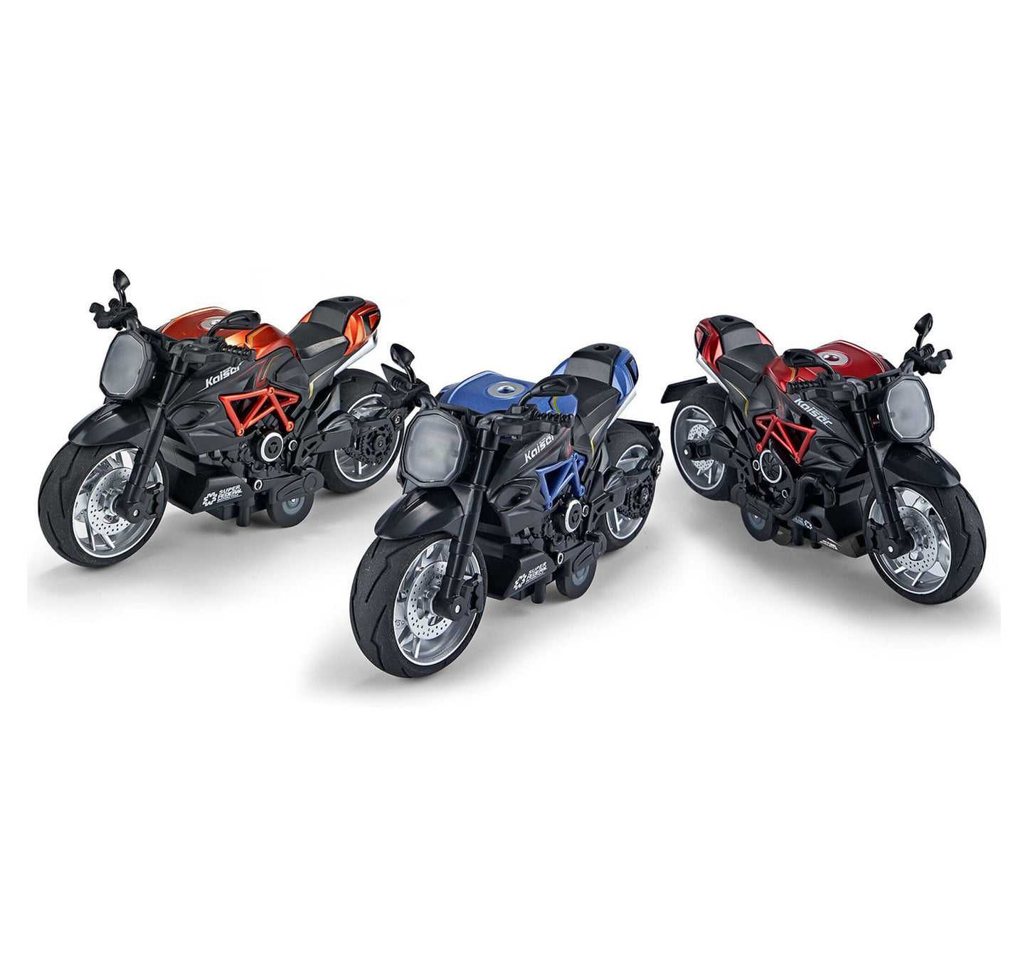 Skid Fusion Die Cast Motor Bike 1:12 MY66 Assorted