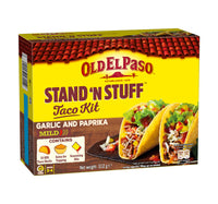 Old El Paso Stand 'N' Stuff Taco Kit Garlic & Paprika Mild 312 g