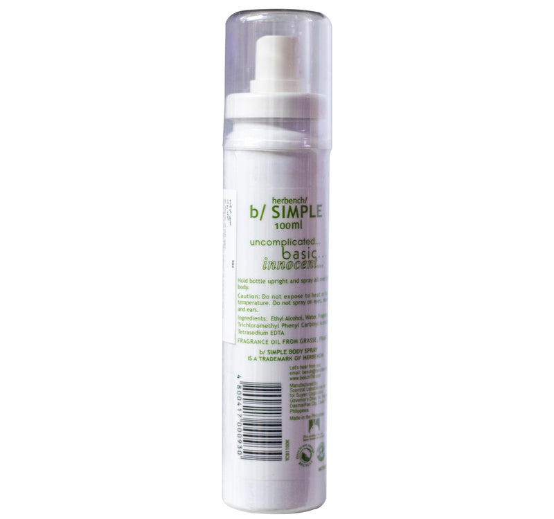 Bench Simple Body Spray 100 ml