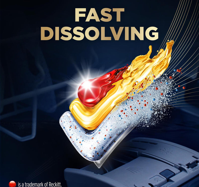 Finish Powerball Ultimate Plus All In 1 Dishwasher Detergent Lemon Scent 30 pcs