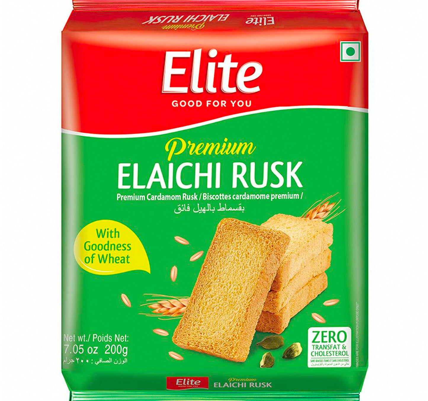 Elite Premium Elaichi Rusk 200 g Lulu Hypermarket