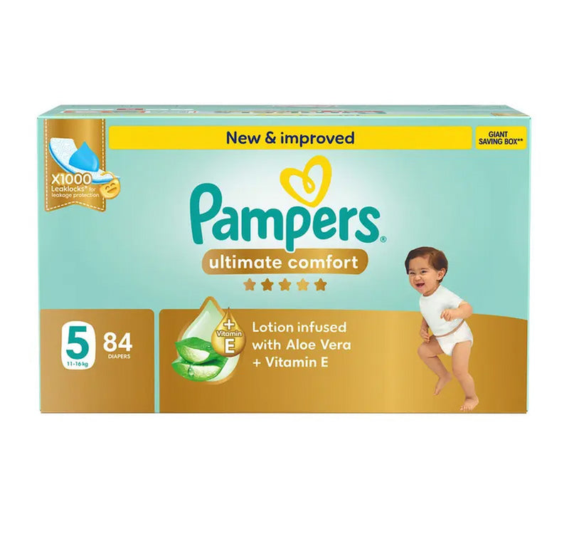 Pampers Ultimate Comfort Diaper 5 Size 11-16kg 84 pcs