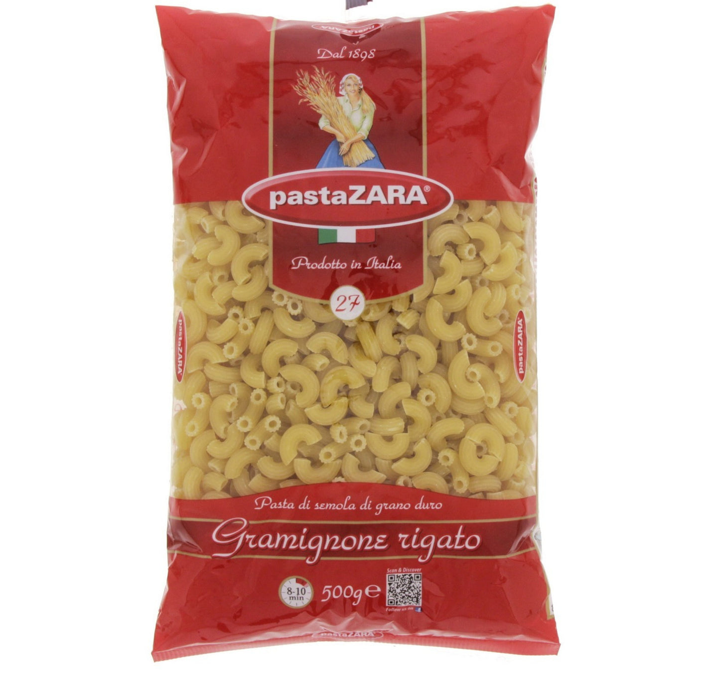 Pasta Zara Italian Pasta 500 g Lulu Hypermarket