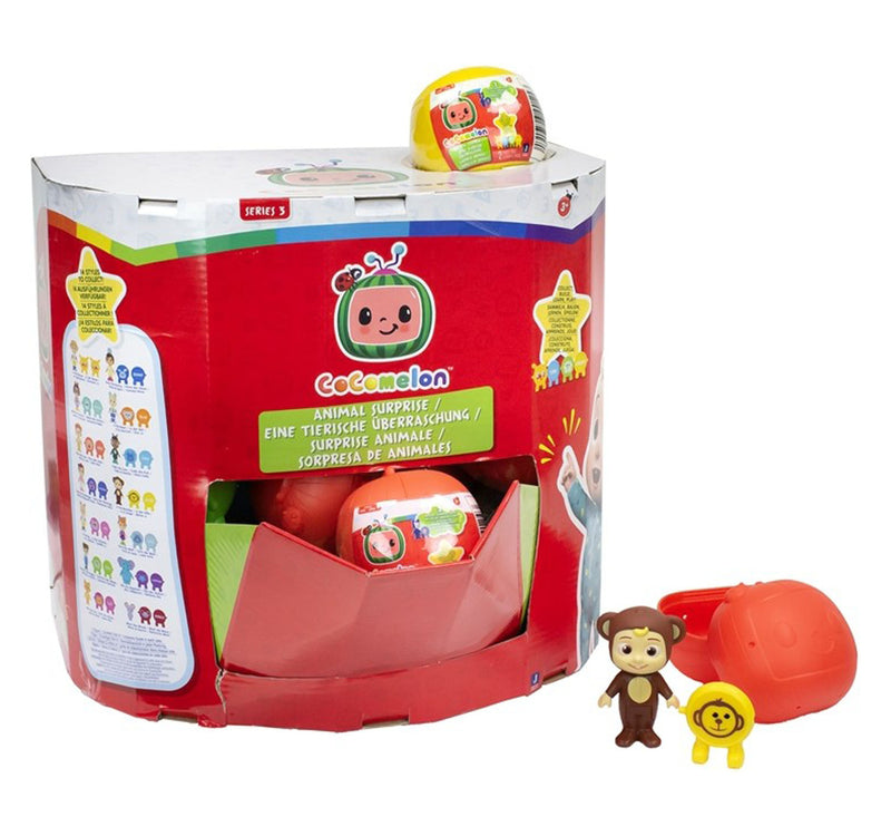 Cocomelon Animal Blind Figures, Assorted 1pc, CMW0297