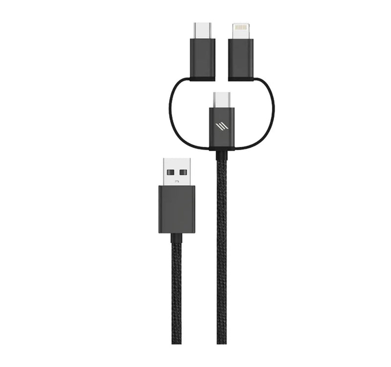 Smartix 3 In 1 Fast Charge Cable IG31CLM Lulu Hypermarket