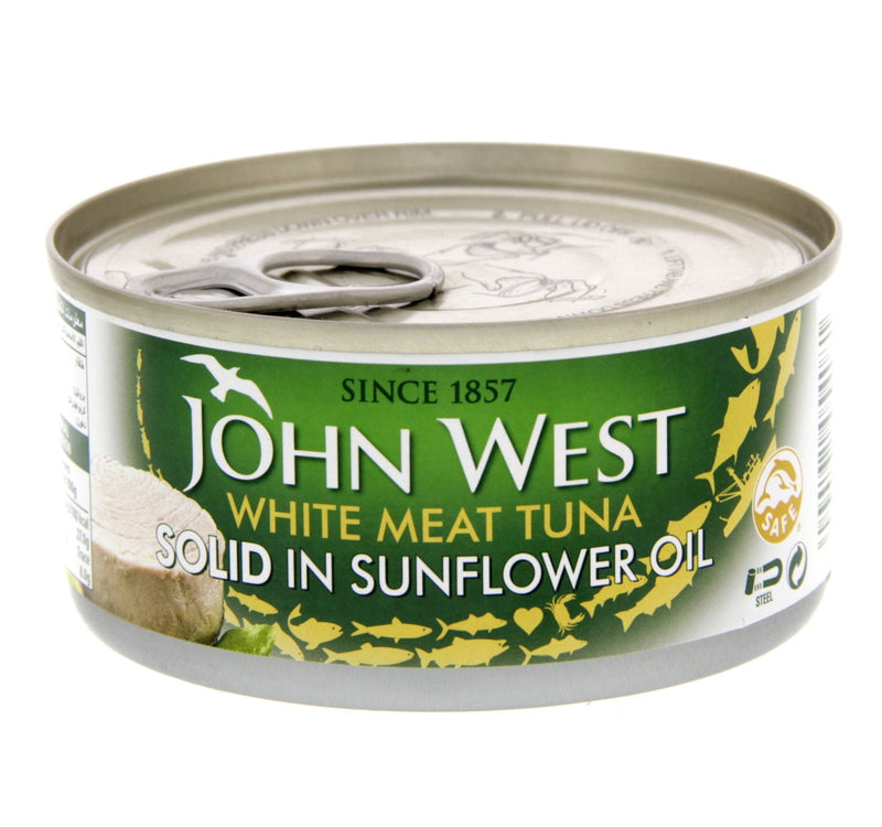 John West White Meat Tuna Solid In Sunflower Oil 170 g Lulu Hypermarket